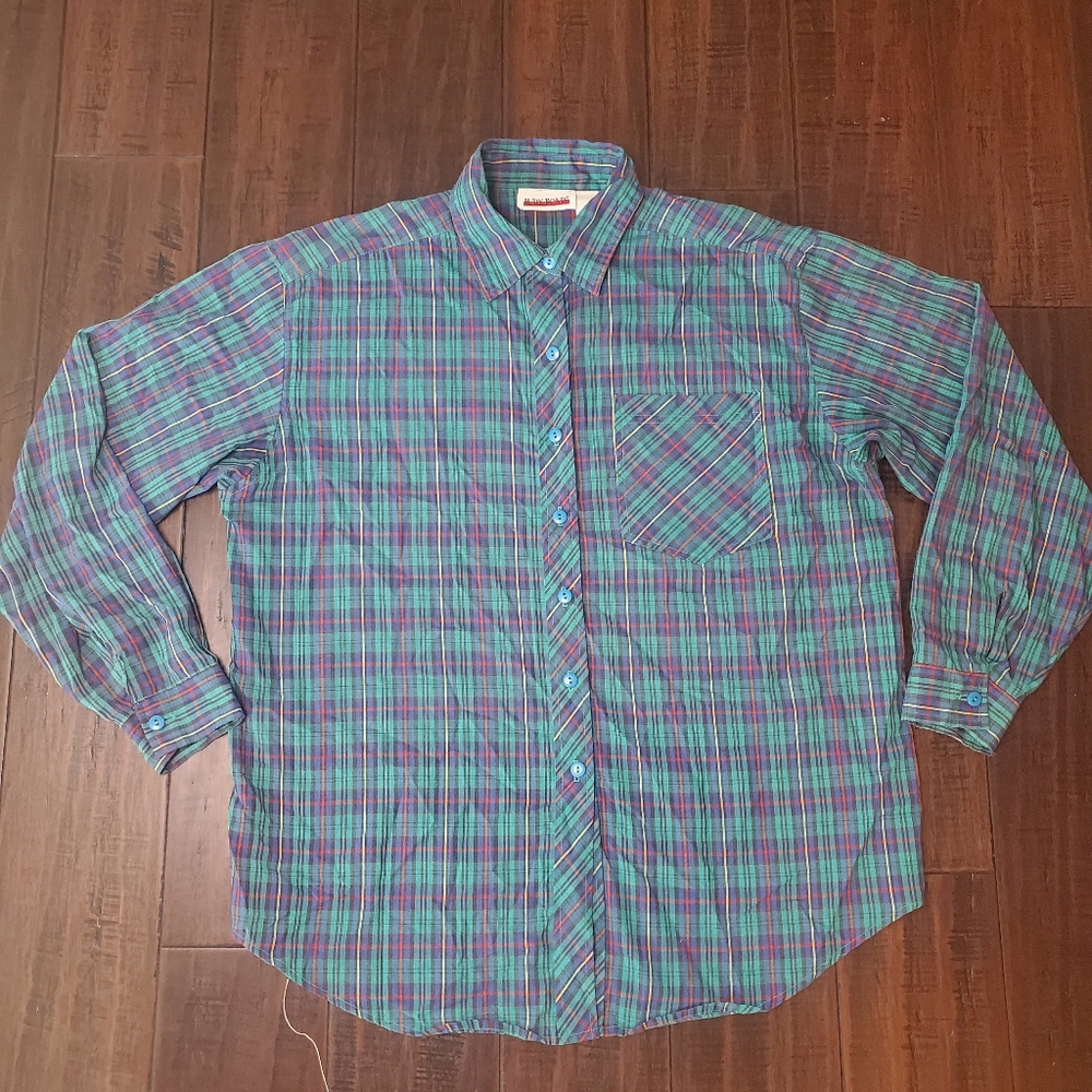 Judy Bond Long Sleeve Button Down Shirt sz 10